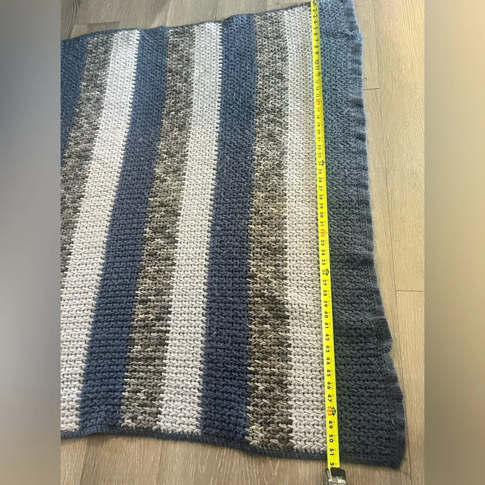 Handmade Crochet Afghan Throw Blanket